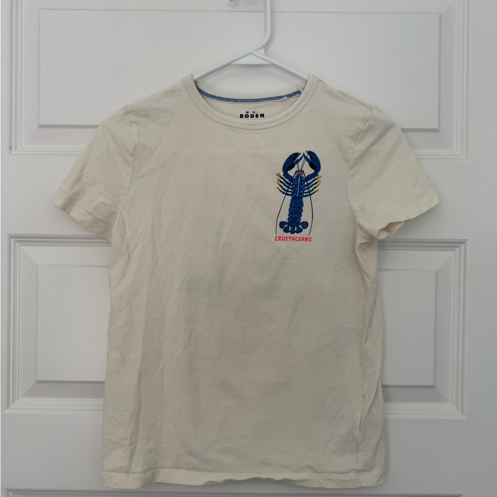 Boden Washed slubbed Graphic Tee